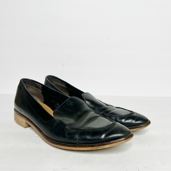 Everlane The Modern Loafer Black Leather Flats Size 8 Made in Italy Women’s - Picture 2 of 6